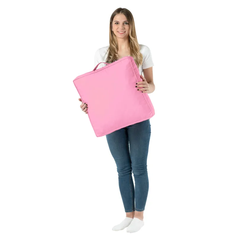 Quadratische Sitzkissen für den Boden - Outdoor Pro Garten Wasserdicht – Ansicht 2