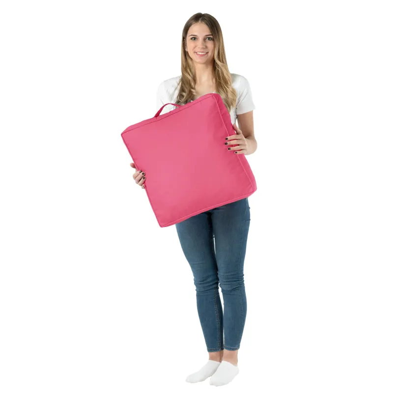 Quadratische Sitzkissen für den Boden - Outdoor Pro Garten Wasserdicht – Ansicht 2
