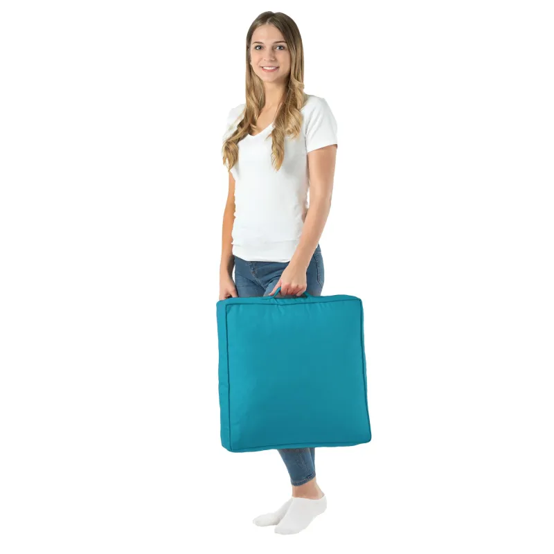 Quadratische Sitzkissen für den Boden - Outdoor Pro Garten Wasserdicht – Ansicht 4