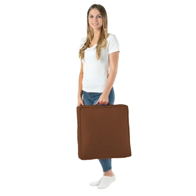 Quadratische Sitzkissen für den Boden - Outdoor Pro Garten Wasserdicht – Ansicht 4