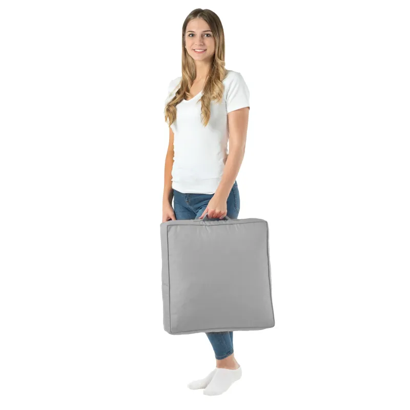 Quadratische Sitzkissen für den Boden - Outdoor Pro Garten Wasserdicht – Ansicht 4