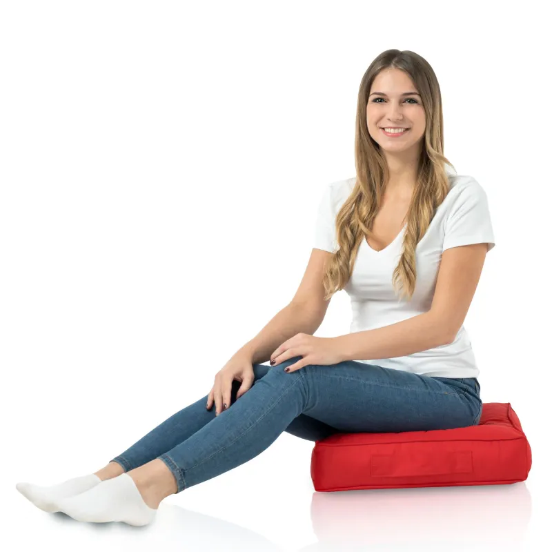 Quadratische Sitzkissen für den Boden - Outdoor Pro Garten Wasserdicht – Ansicht 3