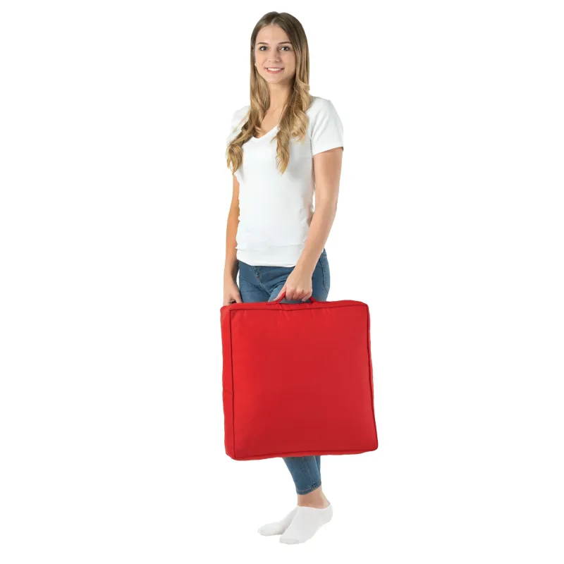 Quadratische Sitzkissen für den Boden - Outdoor Pro Garten Wasserdicht – Ansicht 4