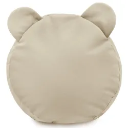 Runder Fußhocker für Kinder Teddy - Soft-Velours