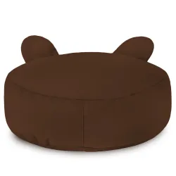 Runder Fußhocker für Kinder Teddy - Soft-Velours – Ansicht 18