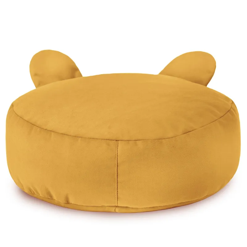 Runder Fußhocker für Kinder Teddy - Soft-Velours – Ansicht 19