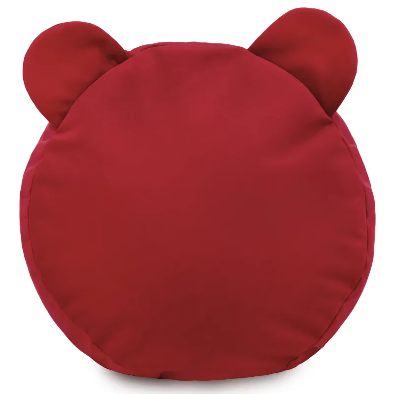 Runder Fußhocker für Kinder Teddy - Soft-Velours – Ansicht 6