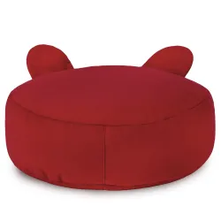Runder Fußhocker für Kinder Teddy - Soft-Velours – Ansicht 22