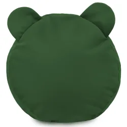 Runder Fußhocker für Kinder Teddy - Soft-Velours