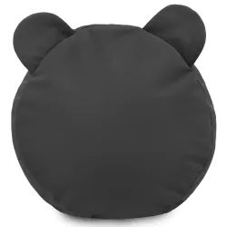 Runder Fußhocker für Kinder Teddy - Soft-Velours