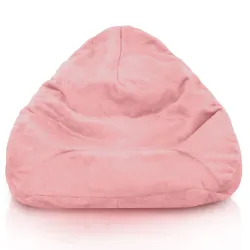 Sitzsack mit Rückenlehne XXL Drop - Yeti Kunstfell – Ansicht 9