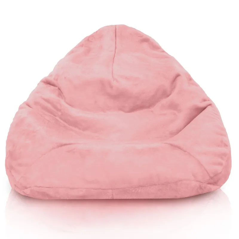 Sitzsack mit Rückenlehne XXL Drop - Yeti Kunstfell – Ansicht 9