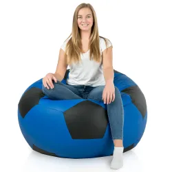 Riesiger Fußball Sitzsack XXL - Kunstleder – Ansicht 6