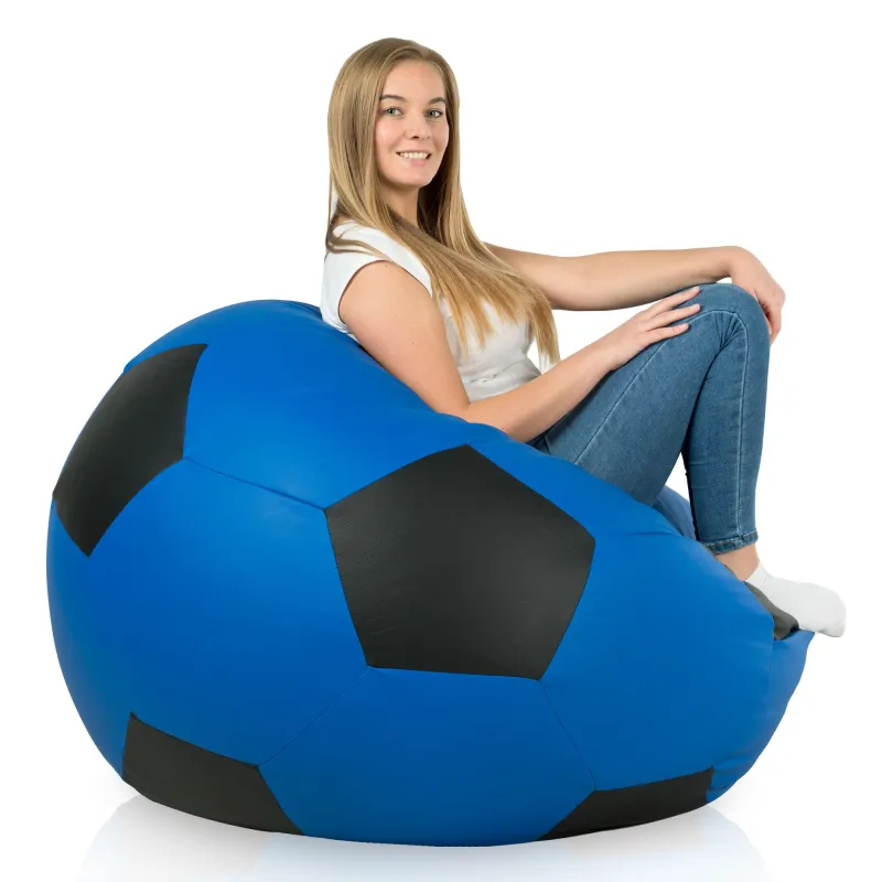 Riesiger Fußball Sitzsack XXL - Kunstleder – Ansicht 8