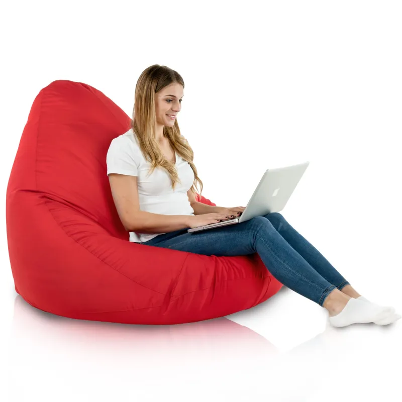 Sitzsack mit Rückenlehne XXL Drop - Outdoor Pro Garten Wasserdicht – Ansicht 100