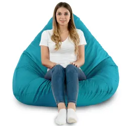 Sitzsack mit Rückenlehne XXL Drop - Outdoor Pro Garten Wasserdicht – Ansicht 123