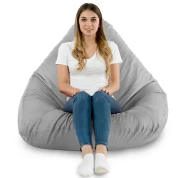 Sitzsack mit Rückenlehne XXL Drop - Outdoor Pro Garten Wasserdicht – Ansicht 120