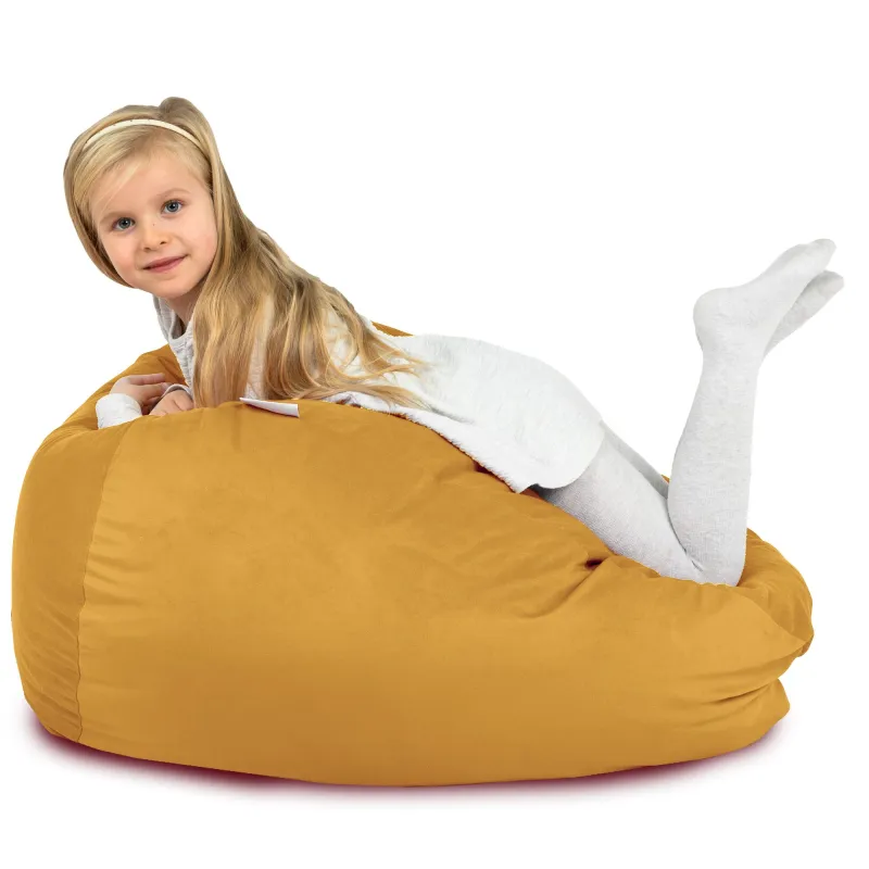Kinder-Sitzsack L - Soft-Velours – Ansicht 99