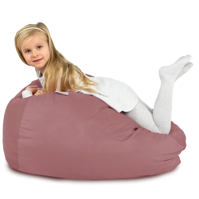 Kinder-Sitzsack L - Soft-Velours – Ansicht 95