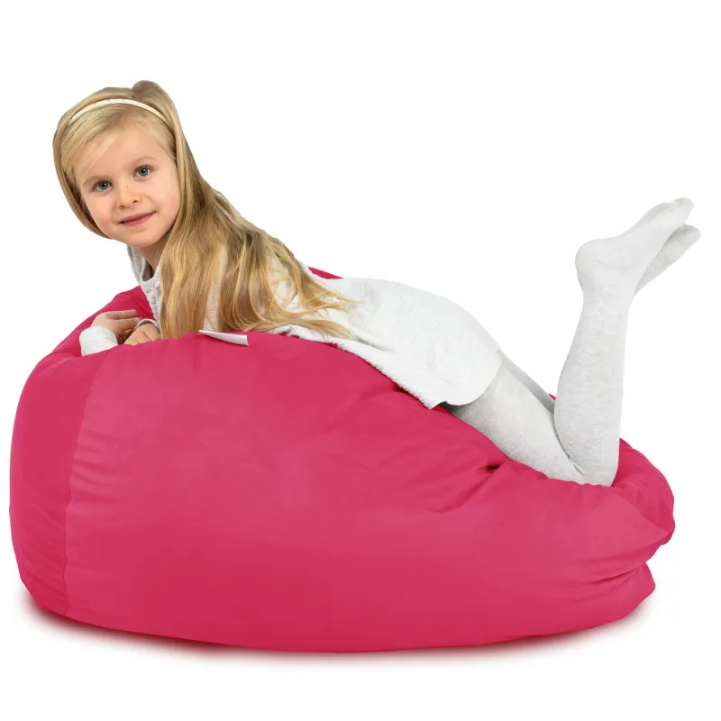 Kinder-Sitzsack L - Soft-Velours – Ansicht 93