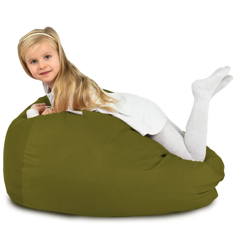 Kinder-Sitzsack L - Soft-Velours – Ansicht 97