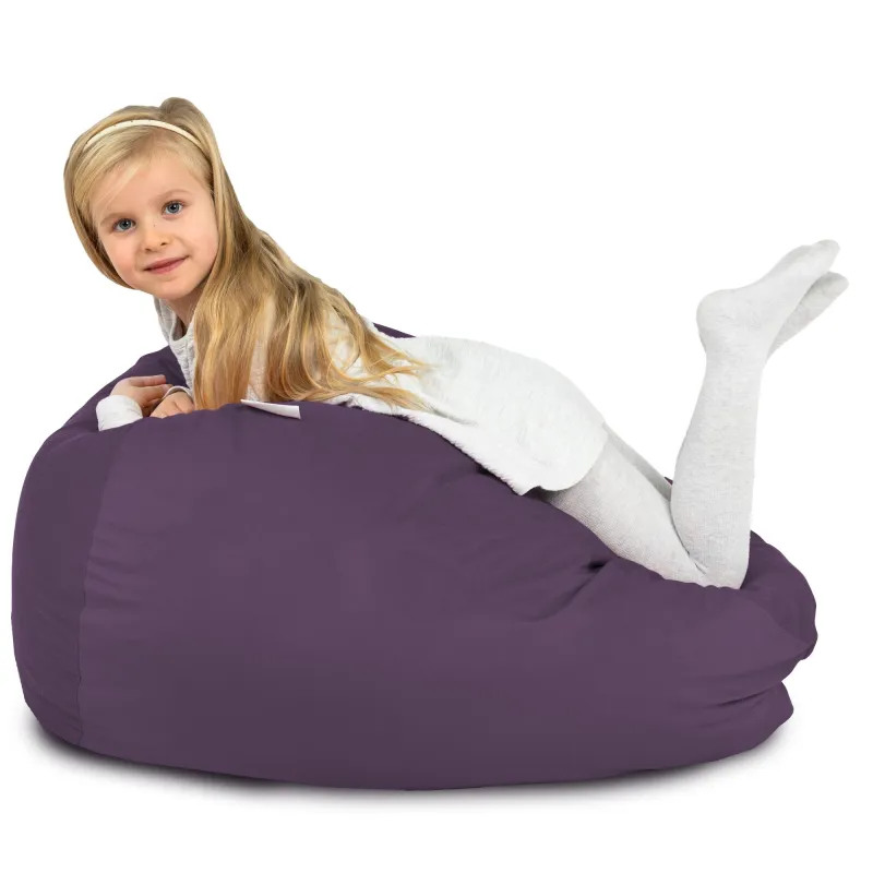 Kinder-Sitzsack L - Soft-Velours – Ansicht 91