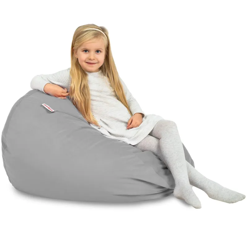 Kinder-Sitzsack L - Soft-Velours – Ansicht 84