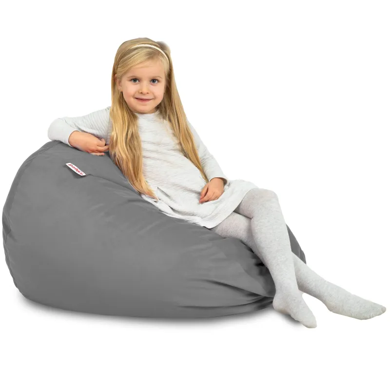 Kinder-Sitzsack L - Soft-Velours – Ansicht 75