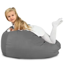 Kinder-Sitzsack L - Soft-Velours – Ansicht 86