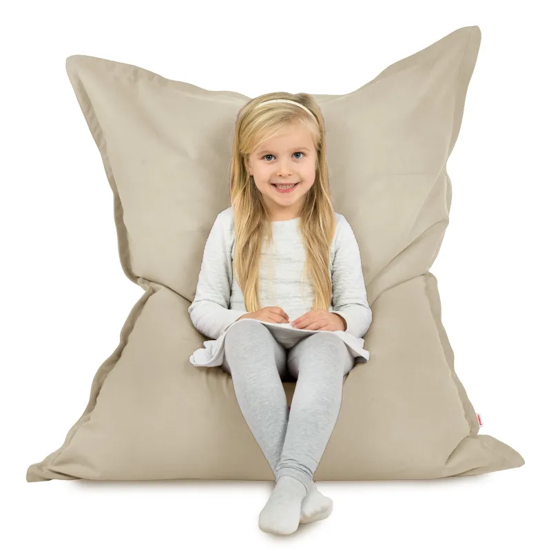 Perle Sitzkissen Kinder XL Plüsch Liege