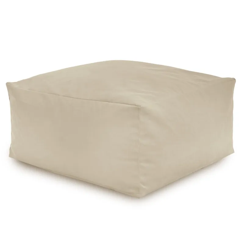 Sitzhocker & Beistelltisch Florenz - Soft-Velours