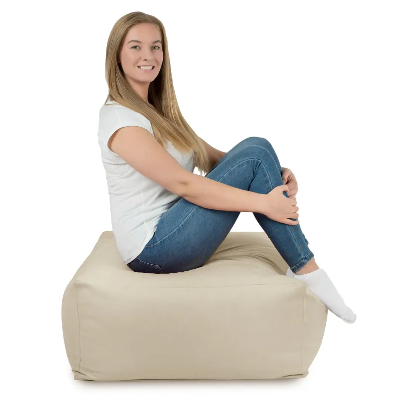 Sitzhocker & Beistelltisch Florenz - Soft-Velours – Ansicht 33