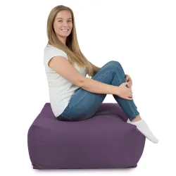 Sitzhocker & Beistelltisch Florenz - Soft-Velours – Ansicht 38