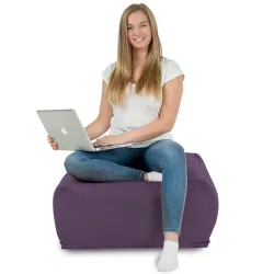 Sitzhocker & Beistelltisch Florenz - Soft-Velours – Ansicht 54