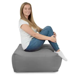Sitzhocker & Beistelltisch Florenz - Soft-Velours – Ansicht 46