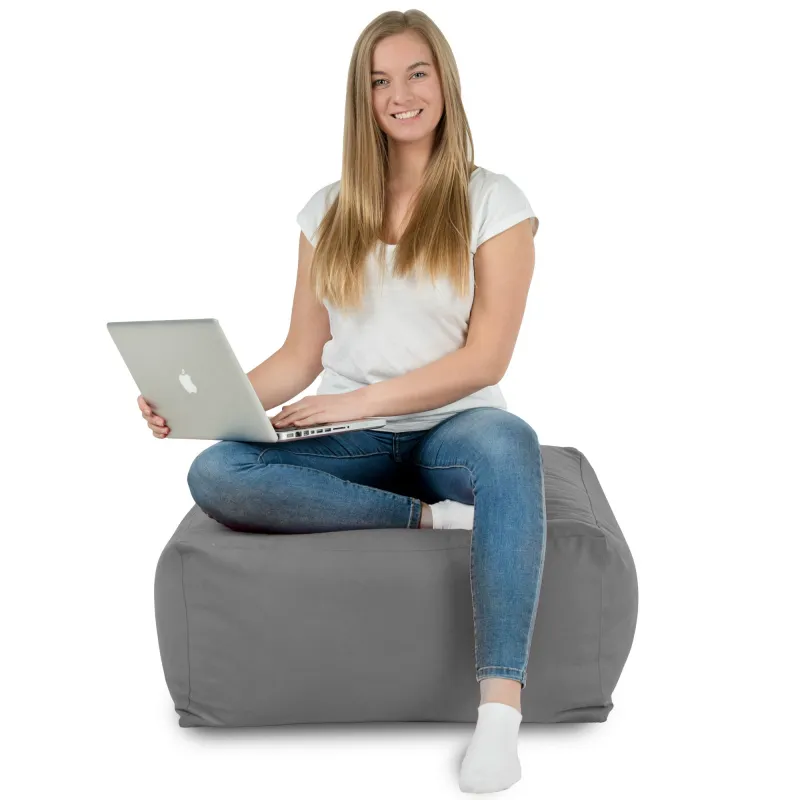 Sitzhocker & Beistelltisch Florenz - Soft-Velours – Ansicht 62