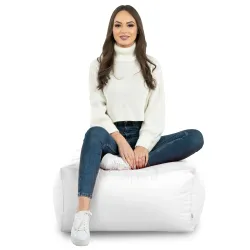 Vielseitiger weißer Hocker Tisch für Outdoor-Veranstaltungen