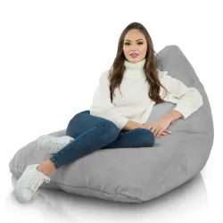 Boden-Sitzsack XL Bermuda - Yeti Kunstfell – Ansicht 3