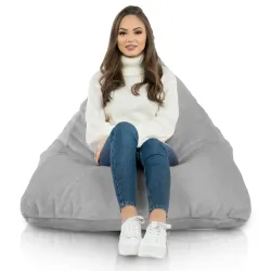 Boden-Sitzsack XL Bermuda - Yeti Kunstfell – Ansicht 4