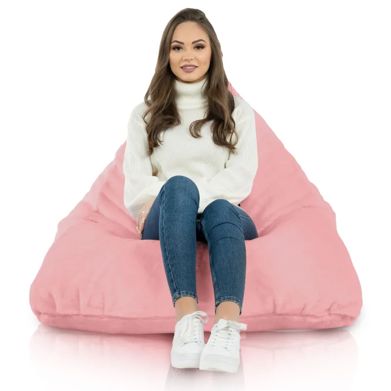 Boden-Sitzsack XL Bermuda - Yeti Kunstfell – Ansicht 9