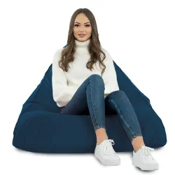 Boden-Sitzsack XL Bermuda - Soft-Velours – Ansicht 46