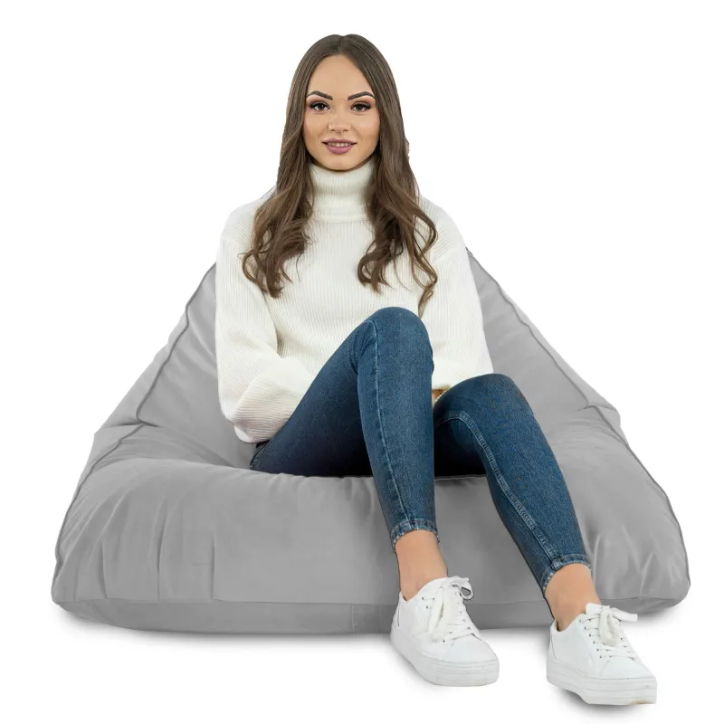 Boden-Sitzsack XL Bermuda - Soft-Velours – Ansicht 49