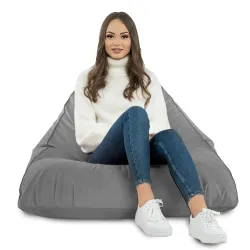 Boden-Sitzsack XL Bermuda - Soft-Velours – Ansicht 50