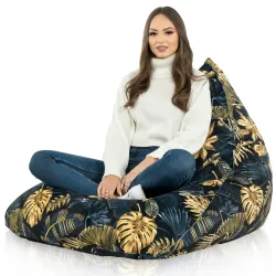 Boden-Sitzsack XL Bermuda - Premium Print-Stoff – Ansicht 68