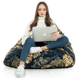 Boden-Sitzsack XL Bermuda - Premium Print-Stoff – Ansicht 84