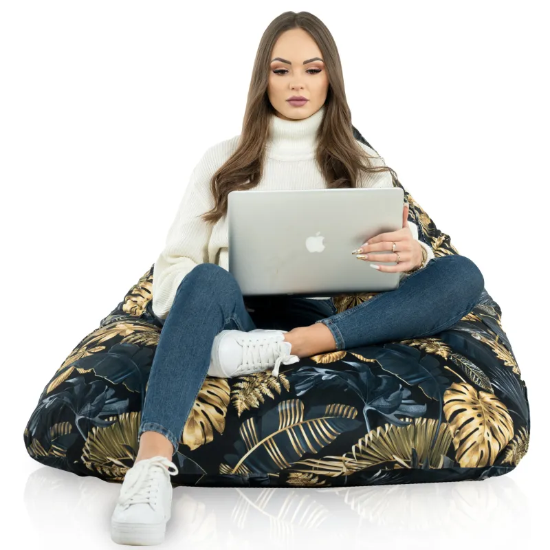 Boden-Sitzsack XL Bermuda - Premium Print-Stoff – Ansicht 84