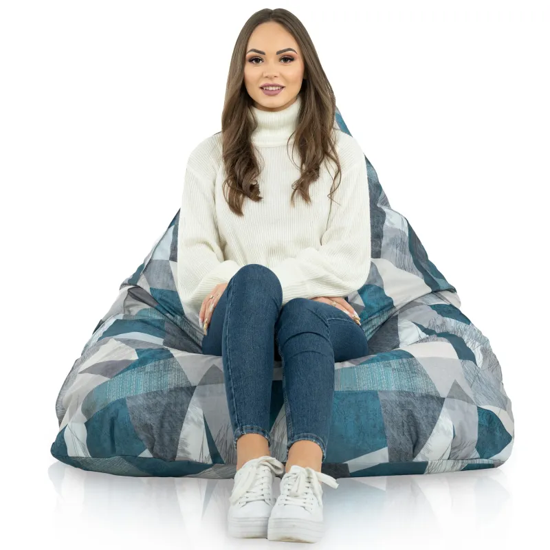 Boden-Sitzsack XL Bermuda - Premium Print-Stoff – Ansicht 71