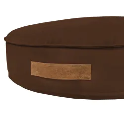 Rundes Hundebett und Katzenbett 50 cm - Soft-Velours – Ansicht 19