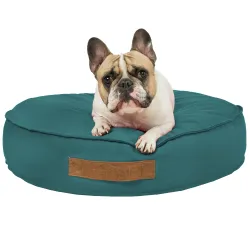 Rundes Hundebett und Katzenbett 50 cm - Soft-Velours – Ansicht 29