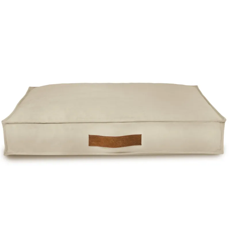 Rechteckiges Hundebett und Katzenbett 50x60 cm - Soft-Velours – Ansicht 11